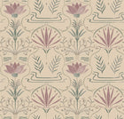BR4202-6 Voysey Pink Barcino Wallpaper by Tres Tintas