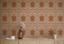 BR4203-1 Palau Orange Barcino Wallpaper by Tres Tintas