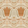 Palau Orange Barcino Wallpaper by Tres Tintas