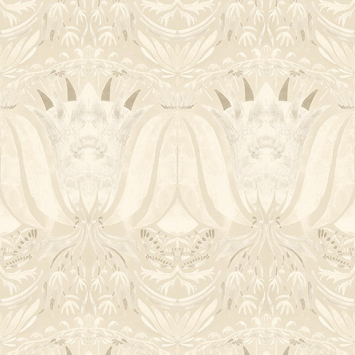 BR4203-2 Palau Beige Barcino Wallpaper by Tres Tintas
