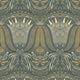Palau Dark Blue Barcino Wallpaper by Tres Tintas
