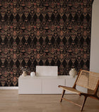 BR4204-1 Rajola Red Barcino Wallpaper by Tres Tintas