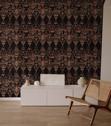 BR4204-1 Rajola Red Barcino Wallpaper by Tres Tintas
