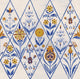 Rajola Dark Blue Barcino Wallpaper by Tres Tintas