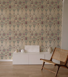 BR4204-3 Rajola Pink Barcino Wallpaper by Tres Tintas