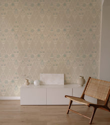 BR4204-5 Rajola Beige Barcino Wallpaper by Tres Tintas