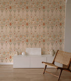 BR4204-6 Rajola Orange Barcino Wallpaper by Tres Tintas