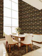 BR4205-1 Domas Yellow Barcino Wallpaper by Tres Tintas