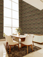 BR4205-3 Domas Brown Barcino Wallpaper by Tres Tintas