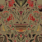 BR4205-3 Domas Brown Barcino Wallpaper by Tres Tintas