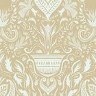 BR4205-6 Domas Beige Light Blue Barcino Wallpaper by Tres Tintas