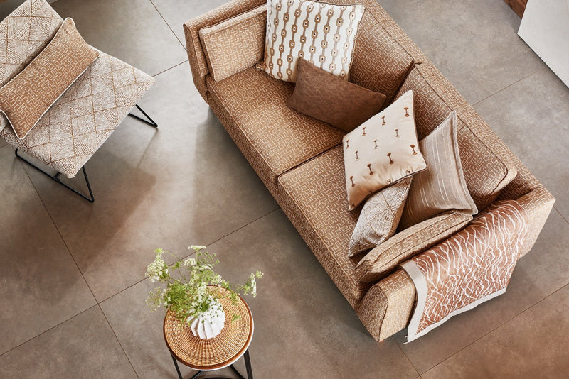 Braxton Mist Brodie Fabric by Prestigious Textiles | 4240/655