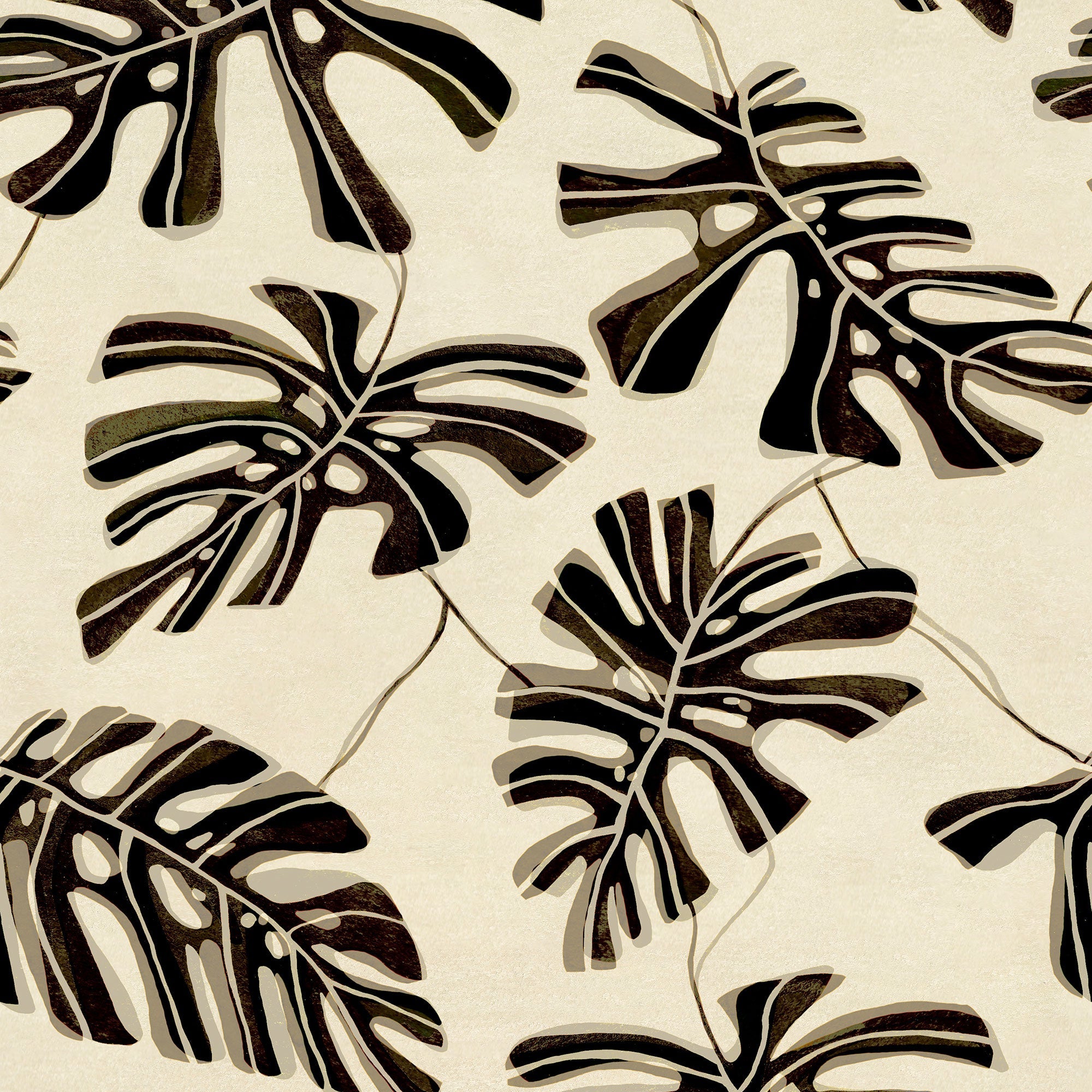 Monstera Arena Bossa Nova Wallpaper by Tres Tintas