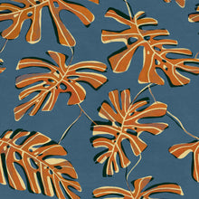 Monstera Indigo Bossa Nova Wallpaper by Tres Tintas