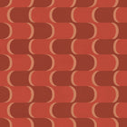 Copacabana Terracota Bossa Nova Wallpaper by Tres Tintas