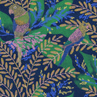Guacamayos Cobalto Bossa Nova Wallpaper by Tres Tintas