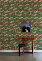 Ipanema Verde Bossa Nova Wallpaper by Tres Tintas