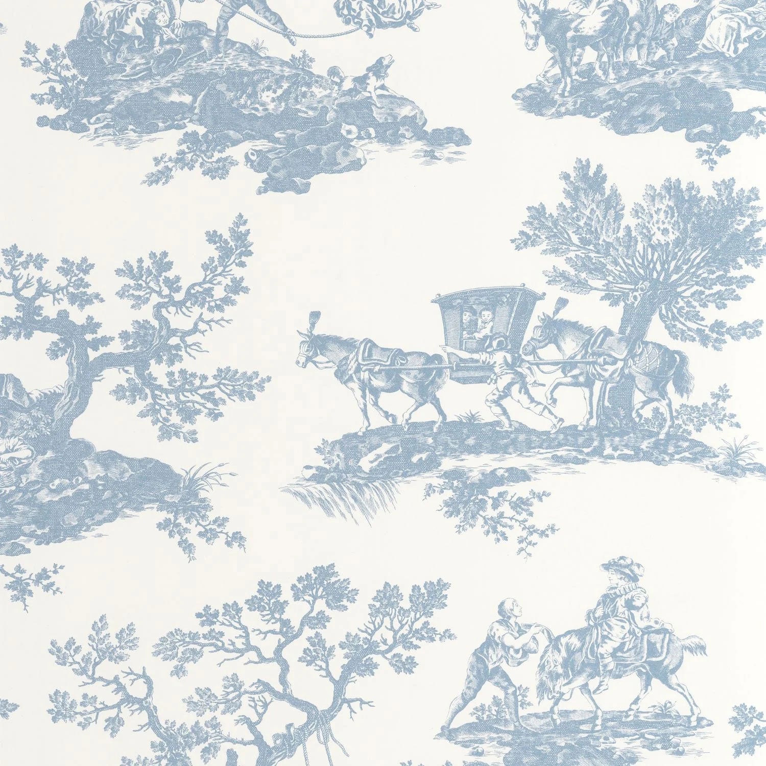 BTJD201696202 Cadence Les Belles Toiles De Jouy 2 Wallpaper by Casadeco