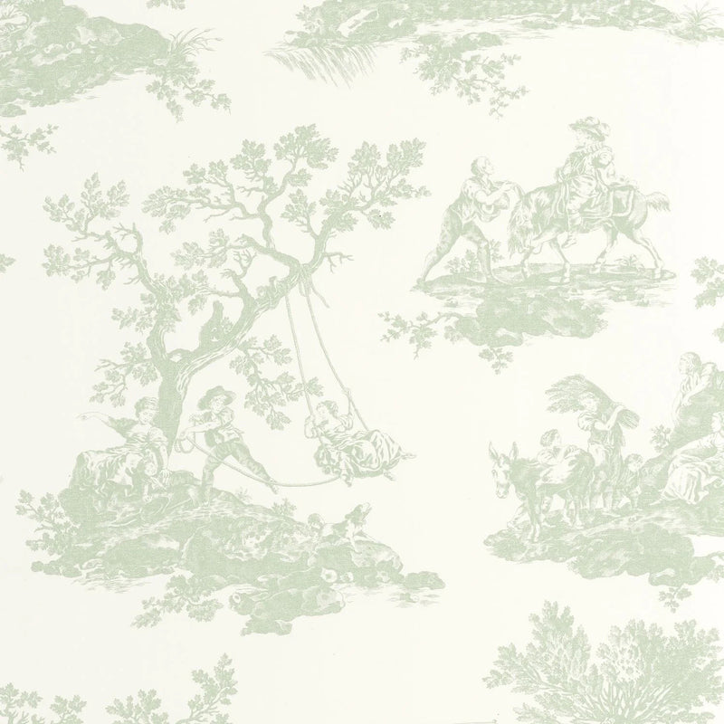 BTJD201697117 Cadence Les Belles Toiles De Jouy 2 Wallpaper by Casadeco