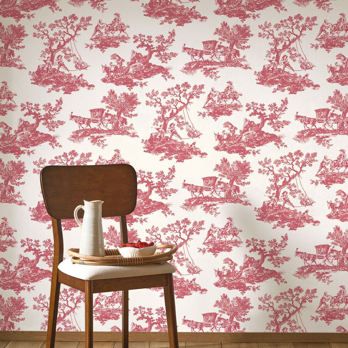 BTJD201698585 Cadence Les Belles Toiles De Jouy 2 Wallpaper by Casadeco