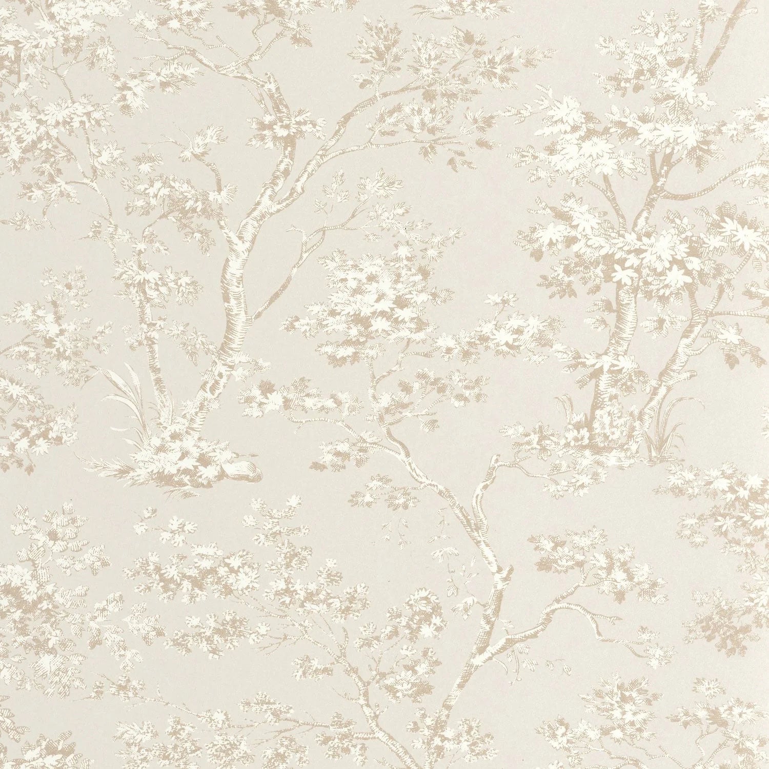 BTJD81521101 Arbre Les Belles Toiles De Jouy 2 Wallpaper by Casadeco