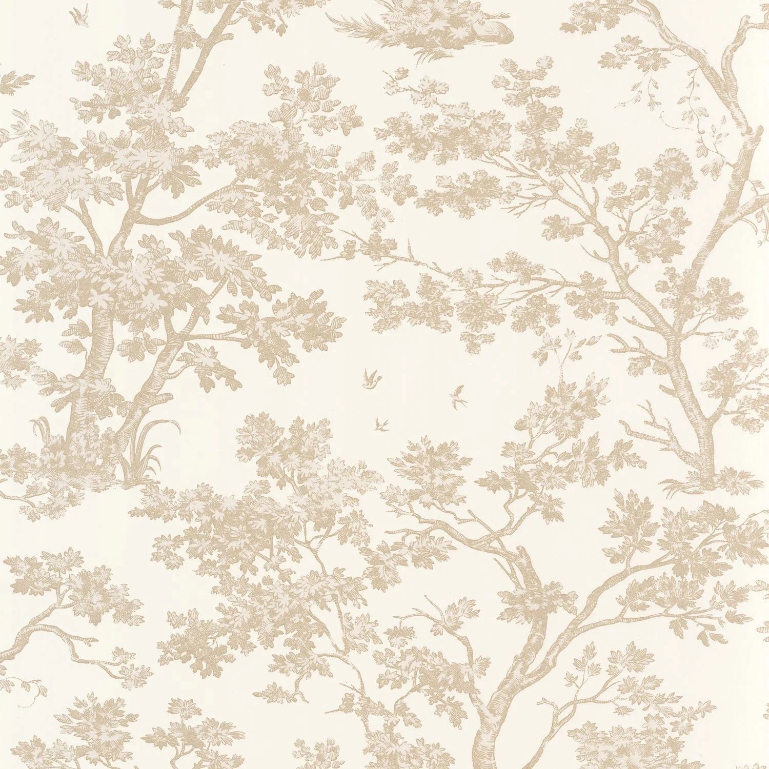 BTJD81521122 Arbre Les Belles Toiles De Jouy 2 Wallpaper by Casadeco