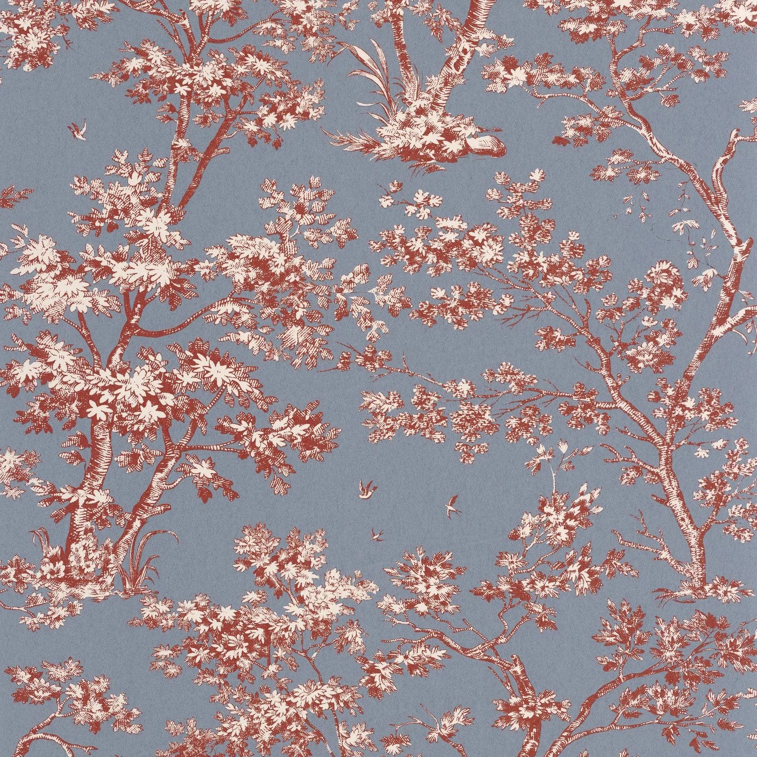 BTJD81526776 Arbre Les Belles Toiles De Jouy 2 Wallpaper by Casadeco