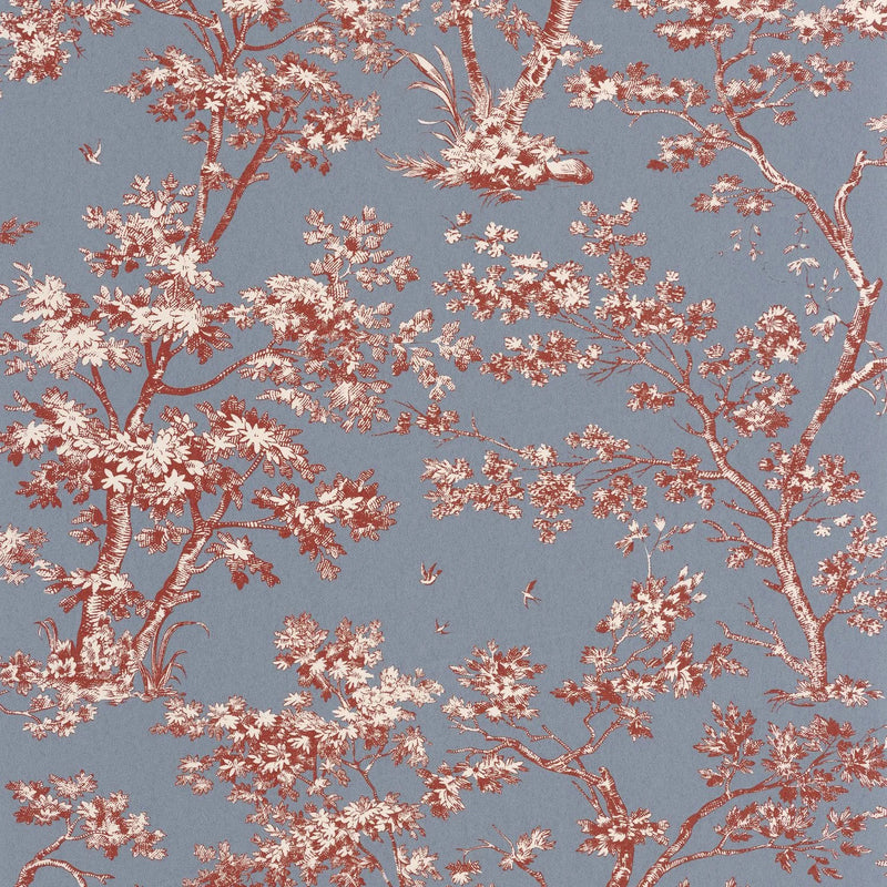 BTJD81526776 Arbre Les Belles Toiles De Jouy 2 Wallpaper by Casadeco