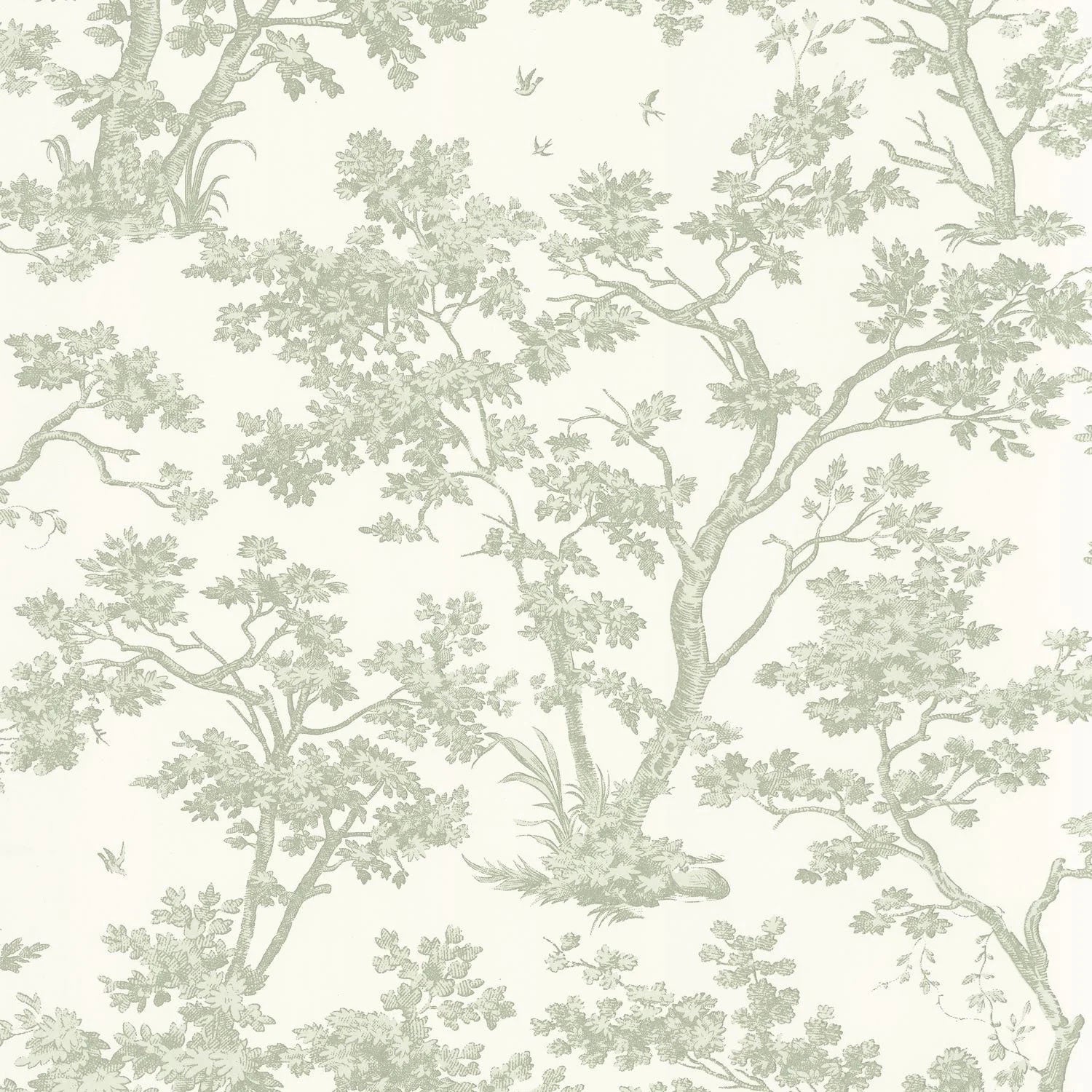 BTJD81527227 Arbre Les Belles Toiles De Jouy 2 Wallpaper by Casadeco