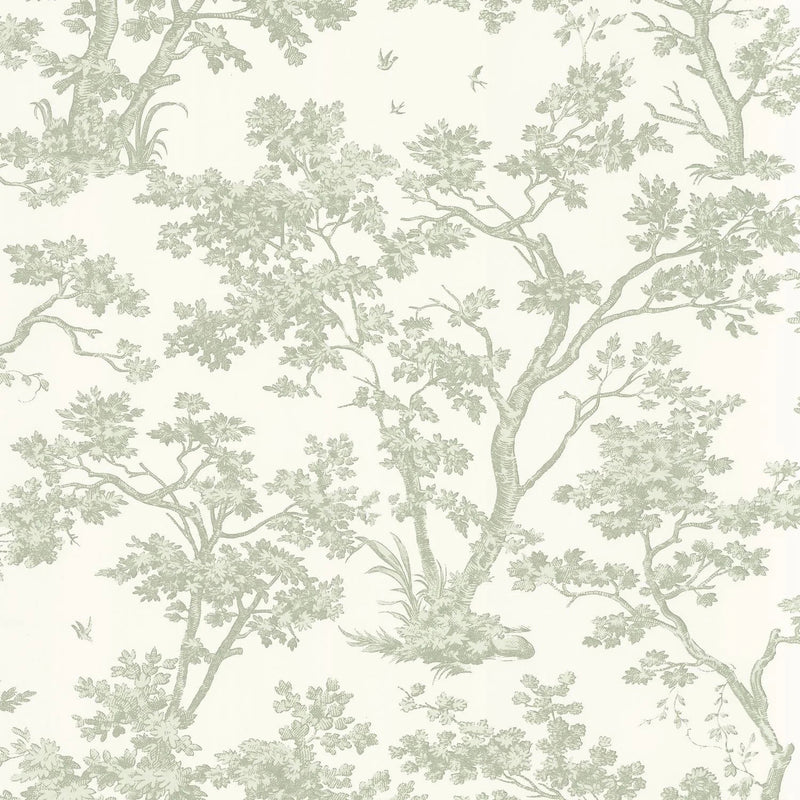 BTJD81527227 Arbre Les Belles Toiles De Jouy 2 Wallpaper by Casadeco