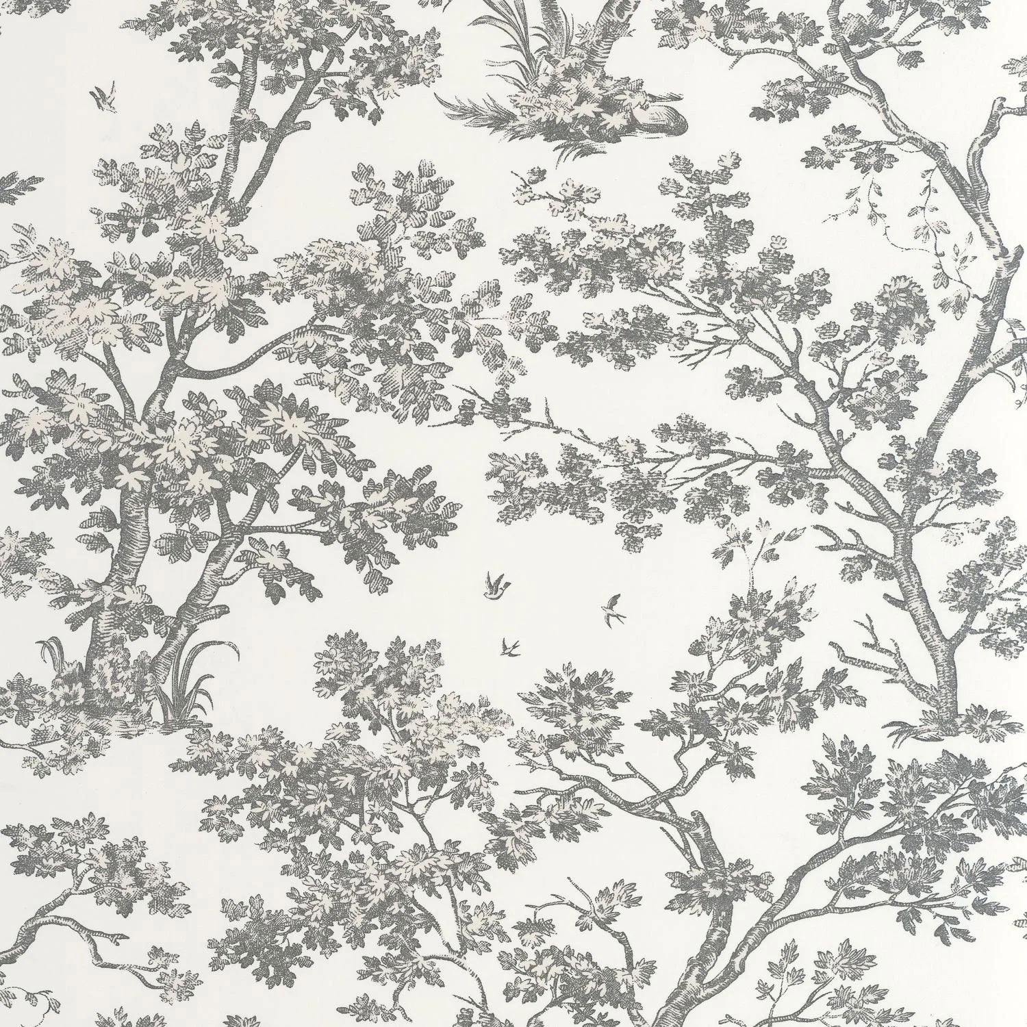 BTJD81529889 Arbre Les Belles Toiles De Jouy 2 Wallpaper by Casadeco