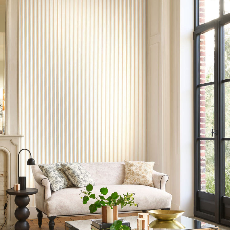 BTJD81571414 Rayure Les Belles Toiles De Jouy 2 Wallpaper by Casadeco