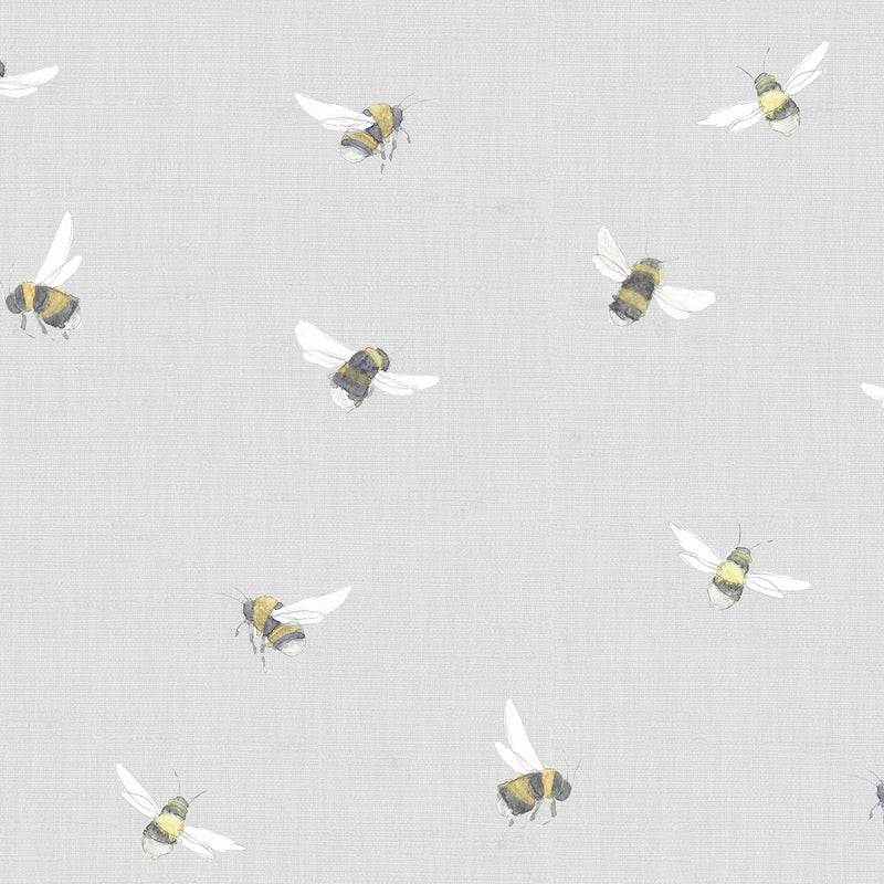 Bumble Bee Stone Wallpaper by Voyage Maison | BUMBLEB/WPO/STO