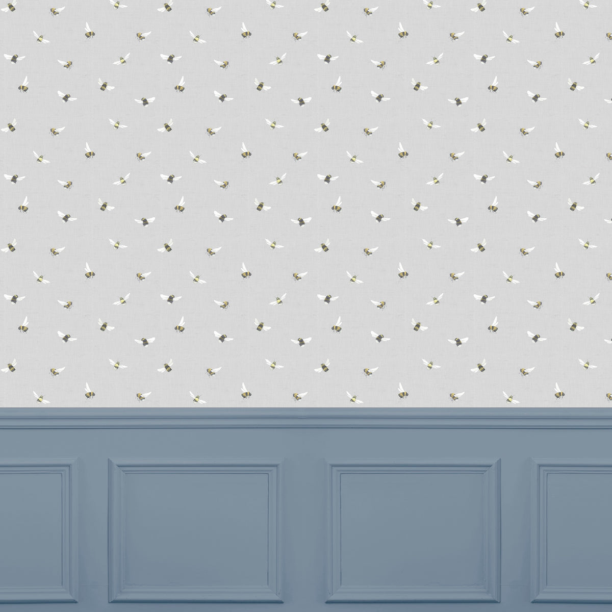 Bumble Bee Stone Wallpaper by Voyage Maison | BUMBLEB/WPO/STO