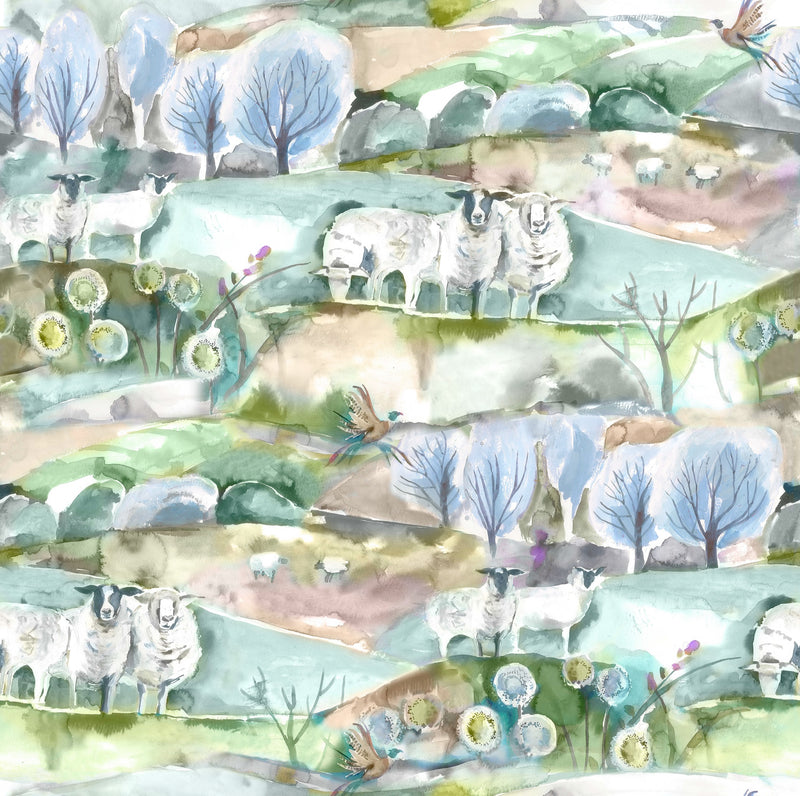 Buttermere Sage Wallpaper by Voyage Maison | BUTTERM/WPO/SAG