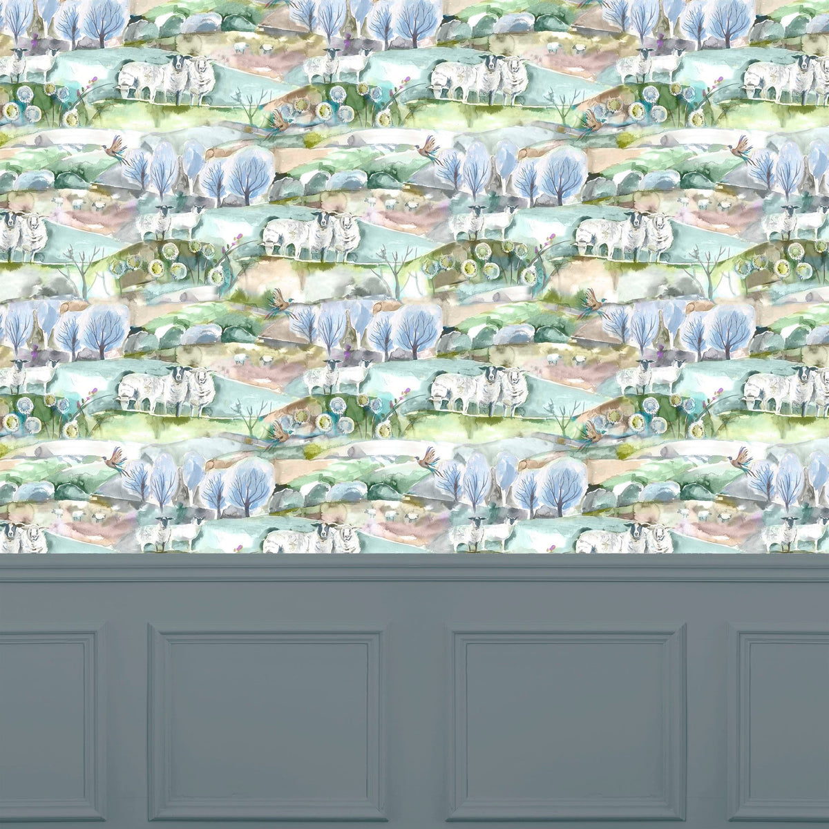 Buttermere Sage Wallpaper by Voyage Maison | BUTTERM/WPO/SAG
