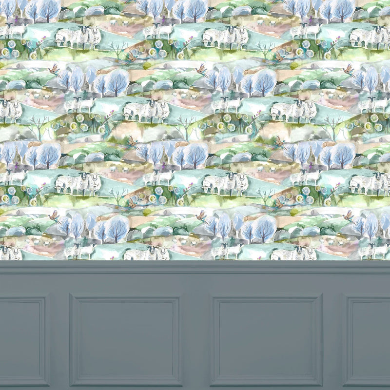 Buttermere Sage Wallpaper by Voyage Maison | BUTTERM/WPO/SAG