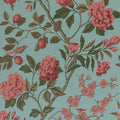 Emperors Garden Teal Signature II Wallpaper by GP & J Baker