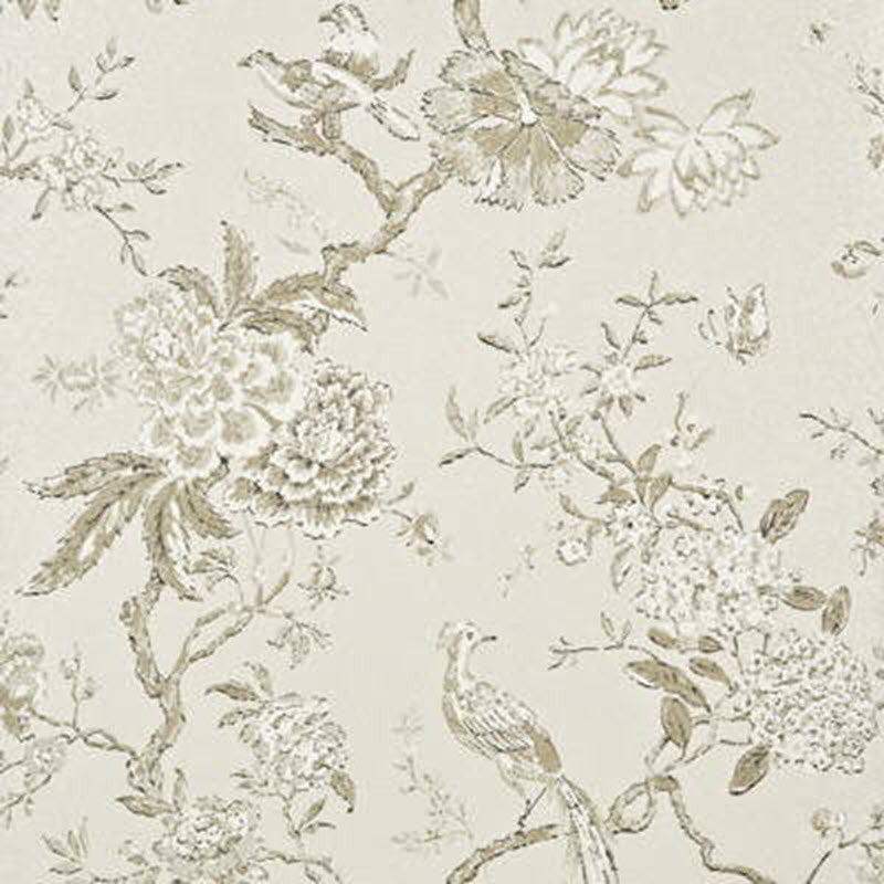BW45029/1 Holcott Oriental Bird Wallpaper By GP & J Baker