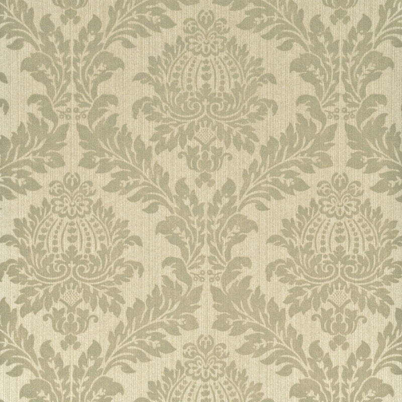 BW45047-8 Lydford Damask Larkhill Wallpaper By G. P & J Baker