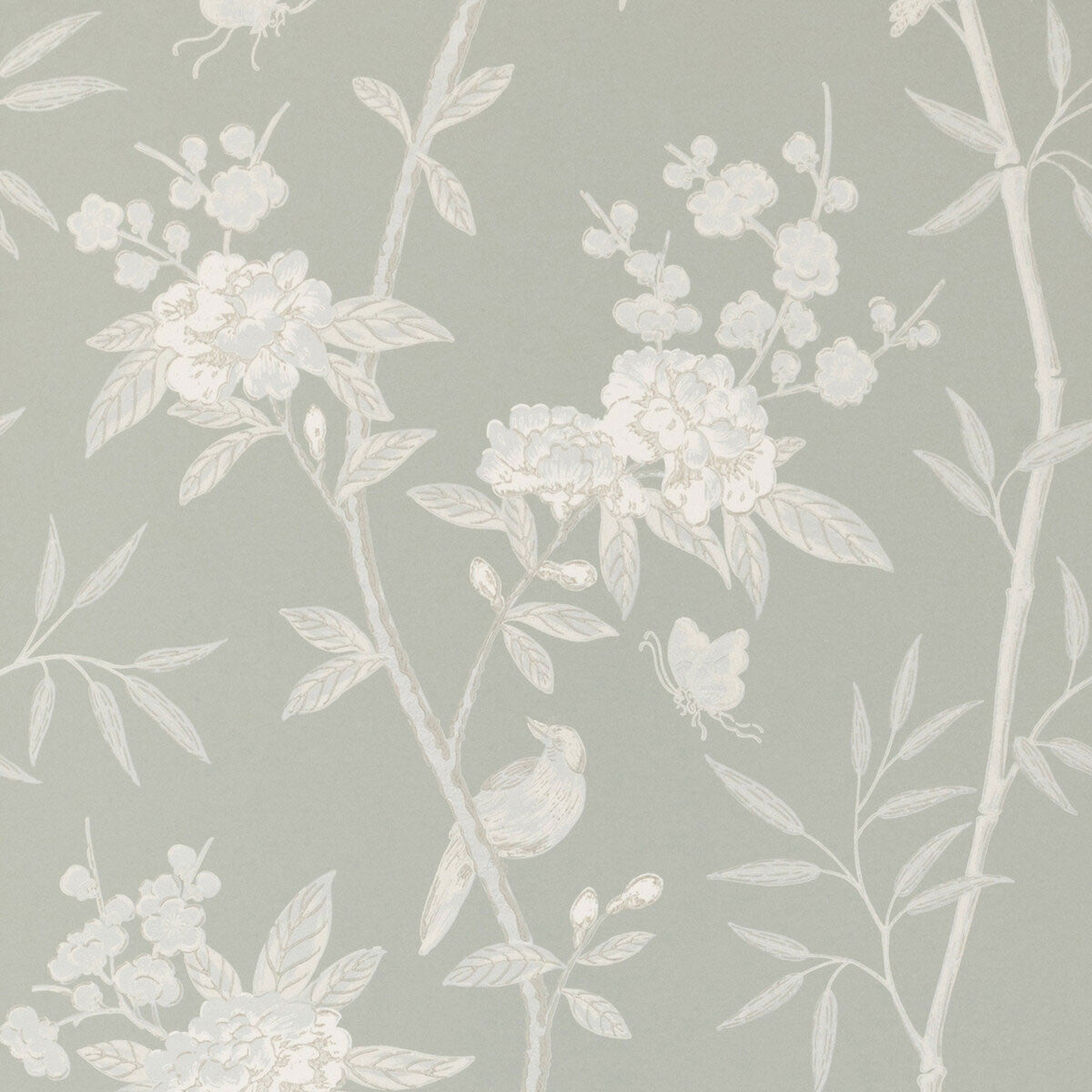 BW45066/6 Peony & Blossom Signature Wallpaper By GP & J Baker