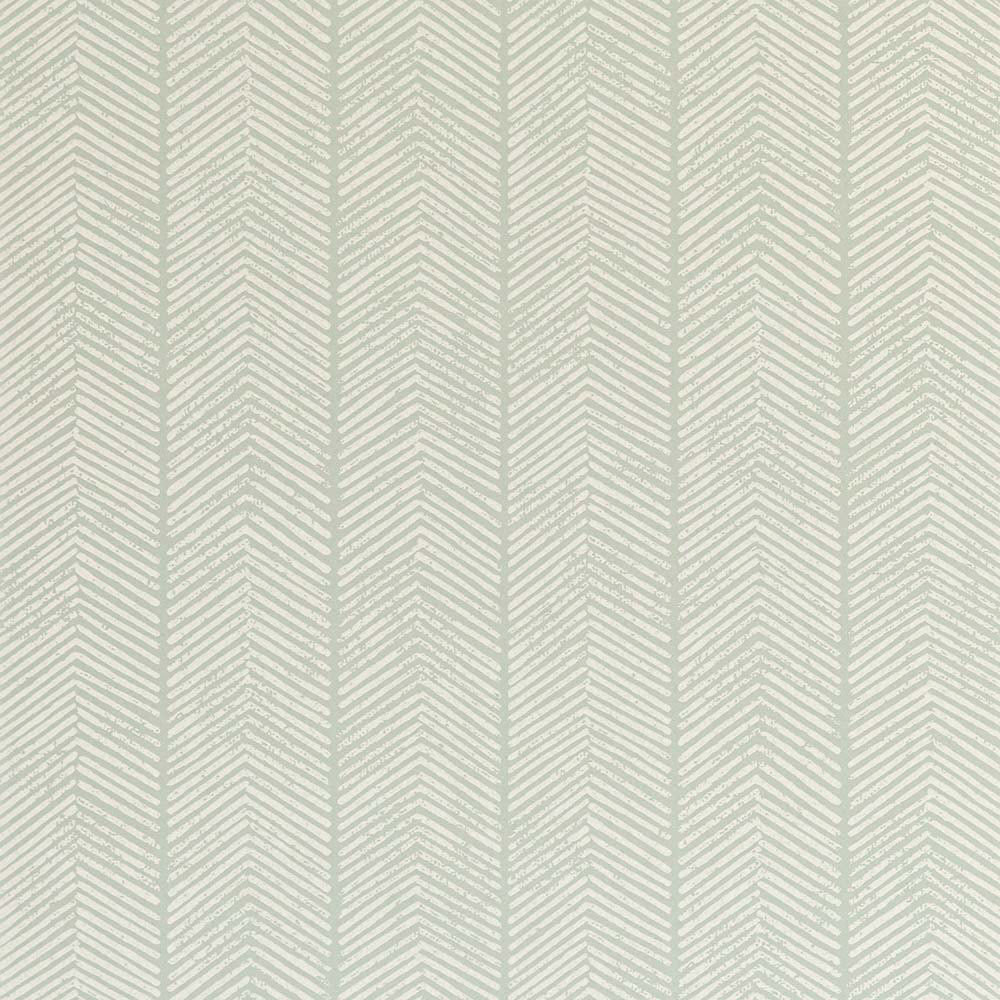 BW45085-3 Herringbone Aqua Signature II Wallpaper by GP & J Baker