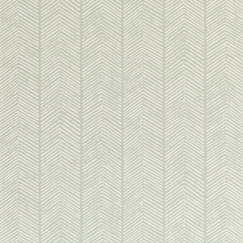BW45085-3 Herringbone Aqua Signature II Wallpaper by GP & J Baker