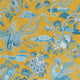 Chifu Ochre-Blue Signature II Wallpaper by GP & J Baker