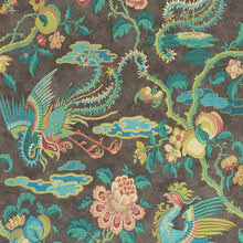 BW45087-5 Chifu Charcoal-Multi Signature II Wallpaper by GP & J Baker