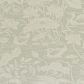 Heron & Lotus Flower Aqua Signature II Wallpaper by GP & J Baker