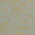 Heron & Lotus Flower Eucalyptus Signature II Wallpaper by GP & J Baker