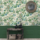 BW45092-2 Magnolia Emerald-Teal Signature II Wallpaper by GP & J Baker