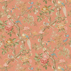 BW45094/2 Eltham Ashmore Red Wallpaper By GP & J Baker