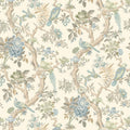 Eltham Ashmore Aqua Wallpaper By GP & J Baker